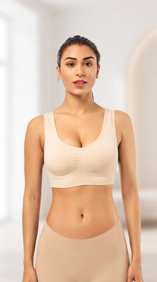 Seamless Sports Bra – Premium Comfort & Support for Women