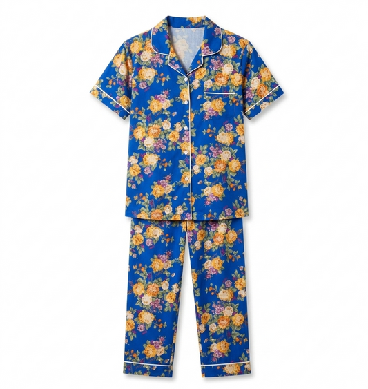 Printed Cotton Night Suit